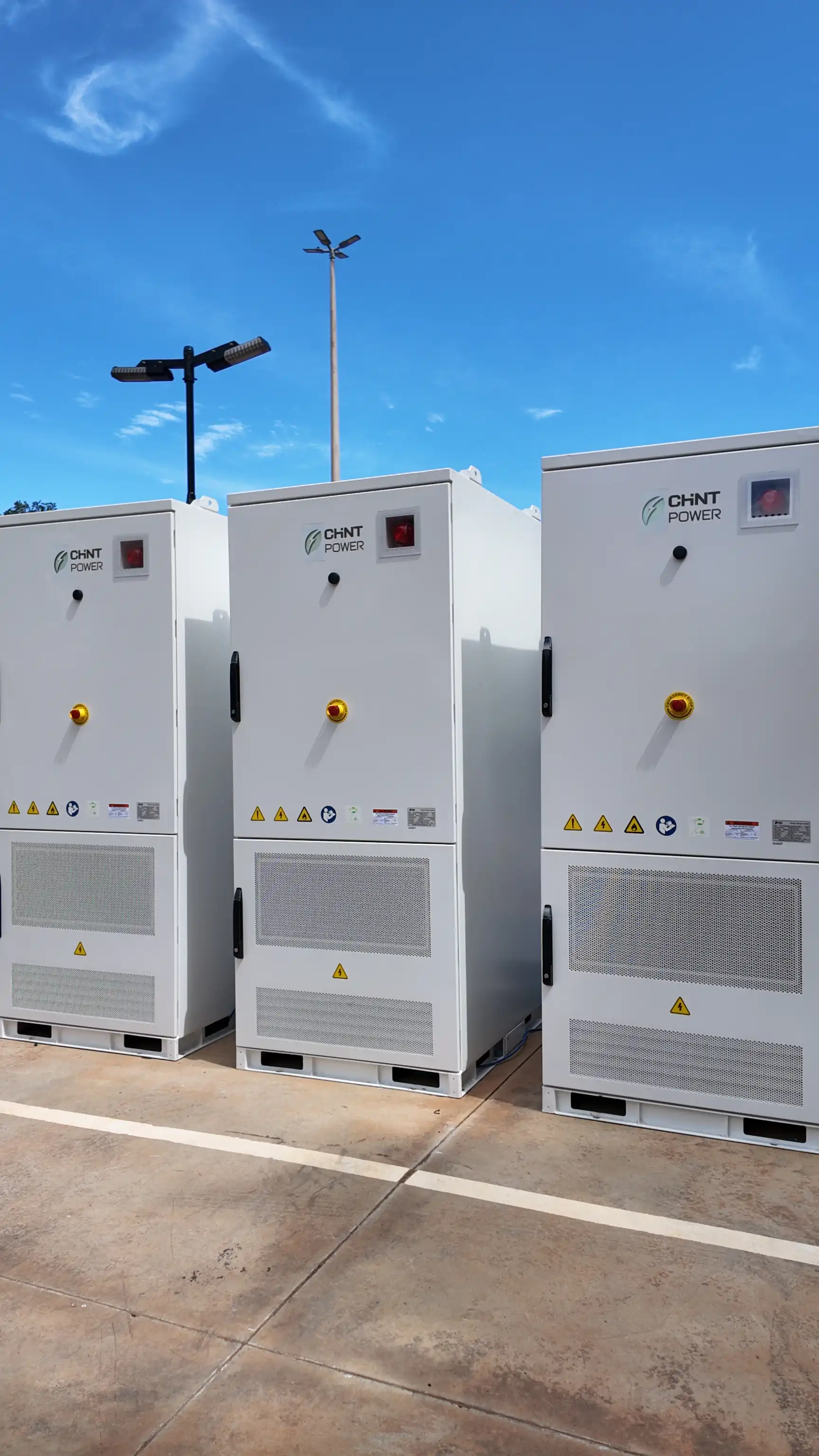 CPS ES-125kW — Instalação em campo